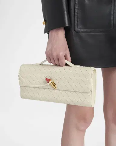 Bottega Veneta Andiamo Leather Clutch Bag | Thumbnail 6 Bottega Veneta Andiamo Leather Clutch Bag | Thumbnail 6