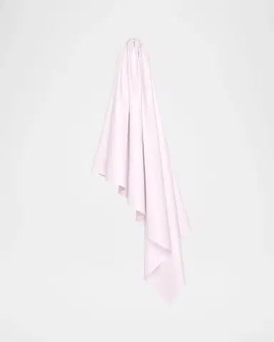 Givenchy Asymmetric Draped Leather Halter Midi Dress | Thumbnail 2 Givenchy Asymmetric Draped Leather Halter Midi Dress | Thumbnail 2