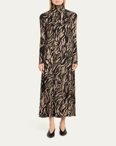 Proenza Schouler White Label Mabel Jersey Turtleneck Dress | Thumbnail 6 Proenza Schouler White Label Mabel Jersey Turtleneck Dress | Thumbnail 6