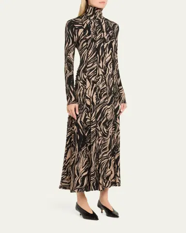 Proenza Schouler White Label Mabel Jersey Turtleneck Dress | Thumbnail 8 Proenza Schouler White Label Mabel Jersey Turtleneck Dress | Thumbnail 8
