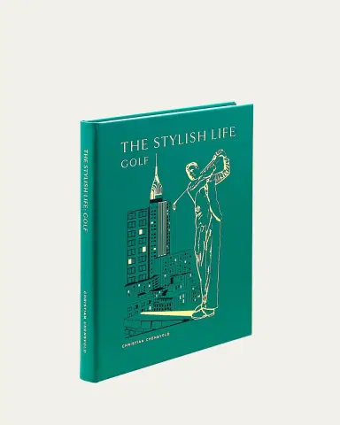 Graphic Image "The Stylish Life: Golf" Leather-Bound Book by Christian Chensvold | Thumbnail 2