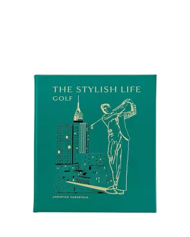 Graphic Image "The Stylish Life: Golf" Leather-Bound Book by Christian Chensvold | Thumbnail 1