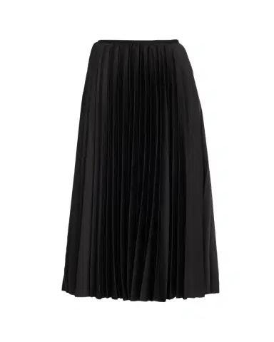 Jason Wu Collection Pleated Crepe Satin Midi Skirt | Thumbnail 1