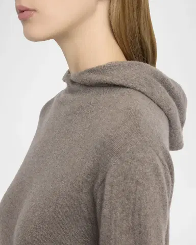 THE ROW Missa Cashmere Knit Hooded Sweater | Thumbnail 9 THE ROW Missa Cashmere Knit Hooded Sweater | Thumbnail 9