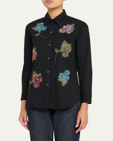 Libertine Primrose Embellished New Classic Shirt | Thumbnail 4 Libertine Primrose Embellished New Classic Shirt | Thumbnail 4