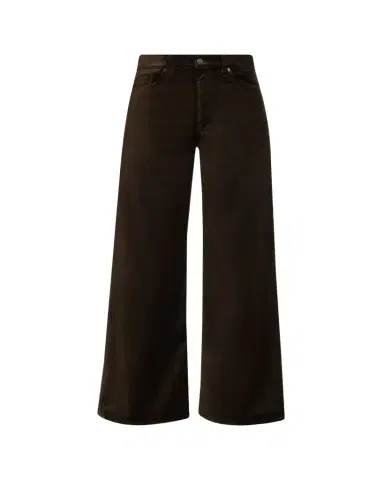 FRAME Le Slim Palazzo Velvet Jeans | Thumbnail 1