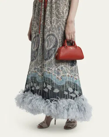 Valentino Garavani Dome Mini Leather Top-Handle Bag | Thumbnail 6