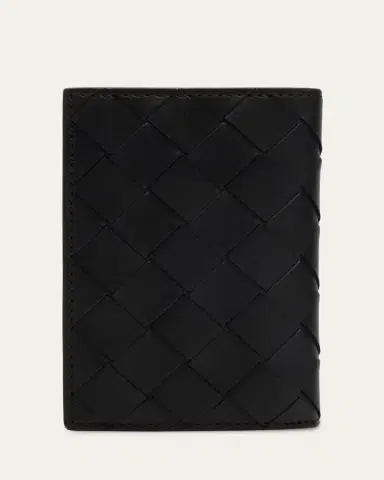 Bottega Veneta Men's Portacard Woven Leather Card Case | Thumbnail 7 Bottega Veneta Men's Portacard Woven Leather Card Case | Thumbnail 7