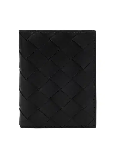 Bottega Veneta Men's Portacard Woven Leather Card Case | Thumbnail 1 Bottega Veneta Men's Portacard Woven Leather Card Case | Thumbnail 1