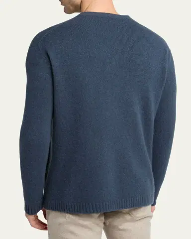 Giorgio Armani Men's Cashmere Button-Front Cardigan | Thumbnail 3