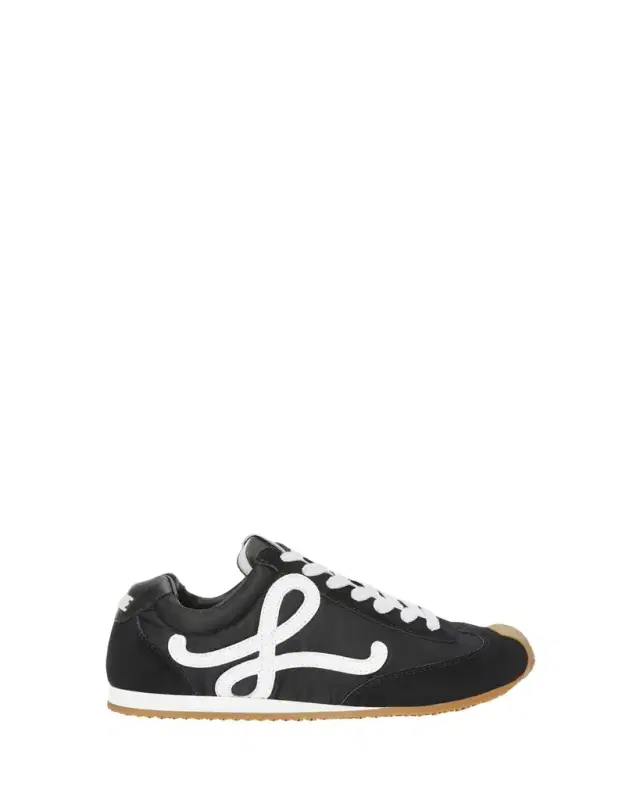 Men's Ballet Runner 2.0 Nylon & Calfskin Sneakers