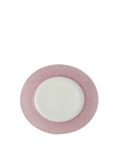 Mottahedeh Pink Lace Dinner Plate | Thumbnail 1