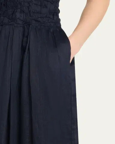 Sea Imogen Ramie Midi Dress | Thumbnail 5 Sea Imogen Ramie Midi Dress | Thumbnail 5