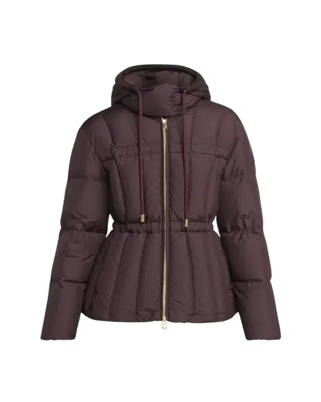 Estom Hooded Slim Short Down Jacket