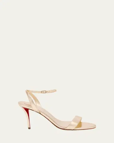 Christian Louboutin 80mm Miss Z Metallic Leather Sandals | Thumbnail 6 Christian Louboutin 80mm Miss Z Metallic Leather Sandals | Thumbnail 6