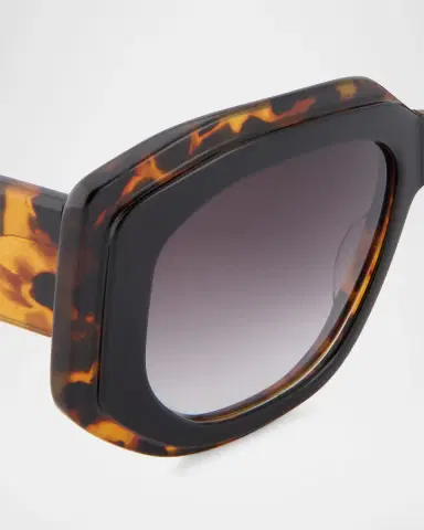 BARTON PERREIRA Crescendo 50.5mm Geometric Acetate Sunglasses | Thumbnail 7