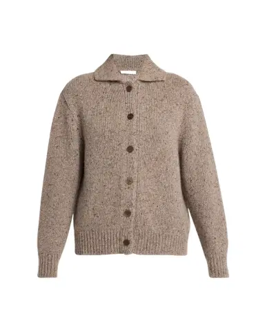 The Row Mauri Cashmere Collared Cardigan | Thumbnail 1 The Row Mauri Cashmere Collared Cardigan | Thumbnail 1