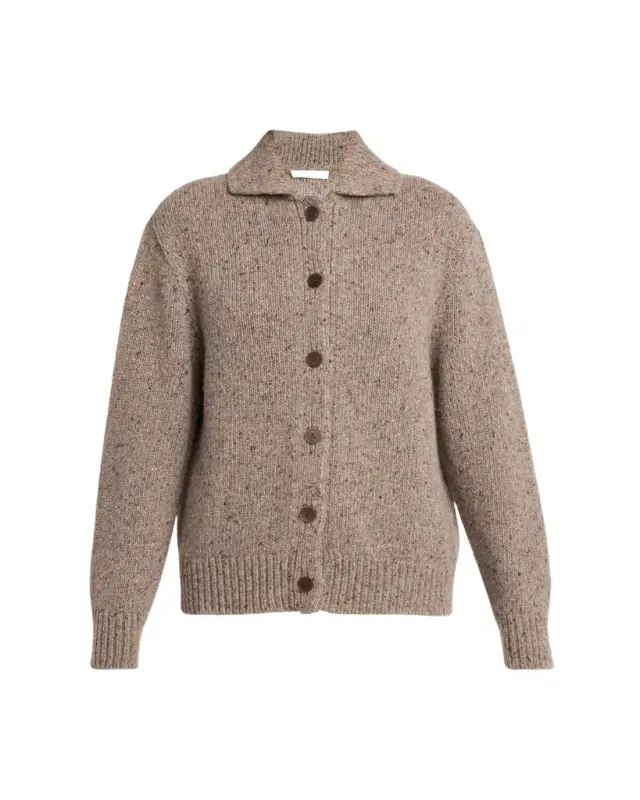THE ROW Mauri Cashmere Collared Cardigan