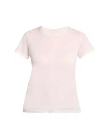 The Row Wesler Heathered Cashmere Short-Sleeve T-Shirt | Thumbnail 1 The Row Wesler Heathered Cashmere Short-Sleeve T-Shirt | Thumbnail 1