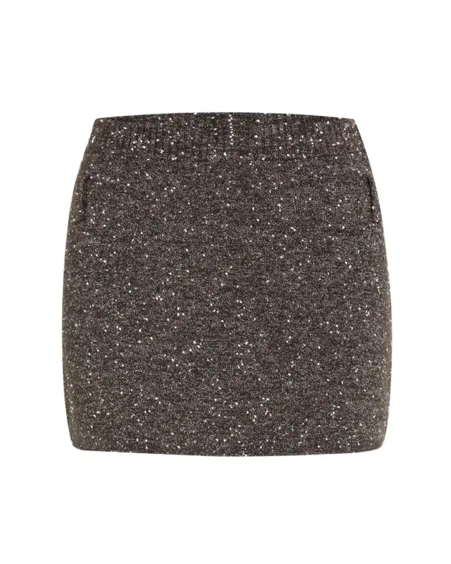 A.L.C. Stella Bouclé Tweed Mini Skirt