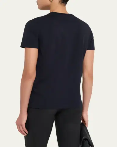 Loro Piana Neo Short-Sleeve Cotton T-Shirt | Thumbnail 3 Loro Piana Neo Short-Sleeve Cotton T-Shirt | Thumbnail 3