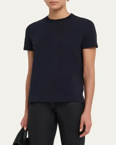 Loro Piana Neo Short-Sleeve Cotton T-Shirt | Thumbnail 4 Loro Piana Neo Short-Sleeve Cotton T-Shirt | Thumbnail 4