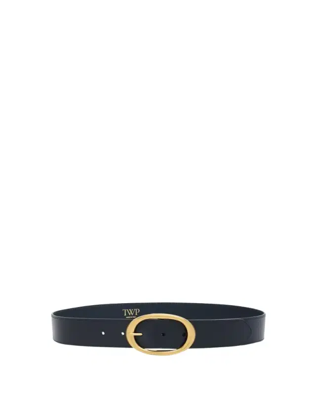 TWP Wide Leather Belt