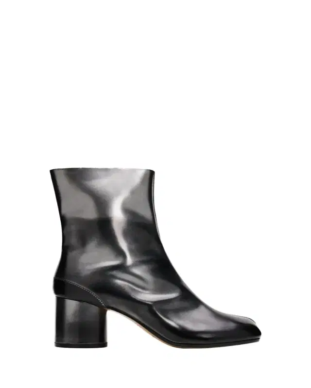 Tabi Bicolor Leather Ankle Boots