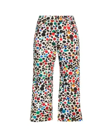Libertine Orpheus Spotted Wide-Leg Crop Pants | Thumbnail 1