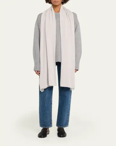 MAJESTIC FILATURES Machine Washable Cashmere Scarf | Thumbnail 2
