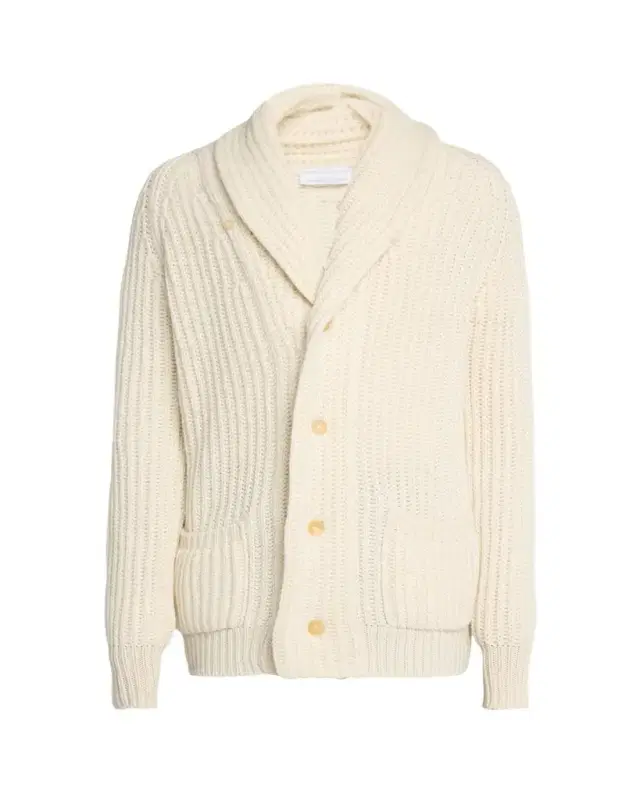Men's Rib-Knit Cashmere Cardigan