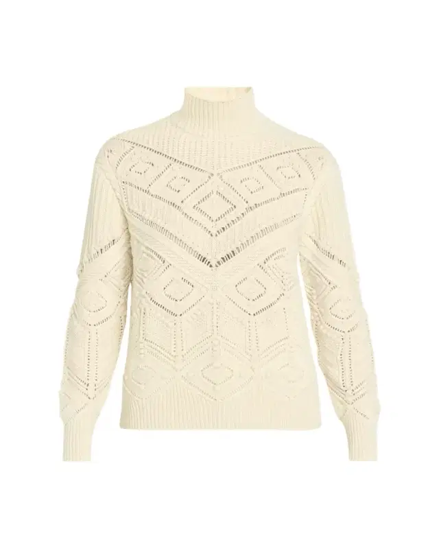 La Plagne Mock-Neck Cashmere Sweater