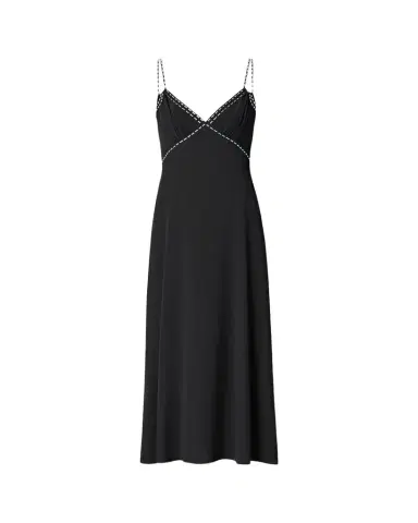 Diane von Furstenberg Iris Glass-Embellished Empire Silk Midi Dress | Thumbnail 1 Diane von Furstenberg Iris Glass-Embellished Empire Silk Midi Dress | Thumbnail 1