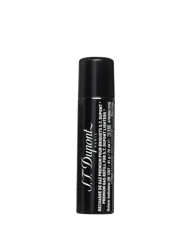 S.T. Dupont Black Gas Refill, 2.4 oz.