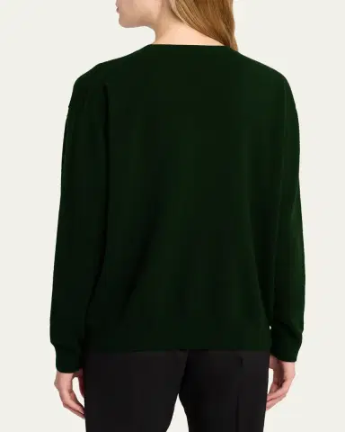 The Row Misael Cashmere Crewneck Sweater | Thumbnail 7 The Row Misael Cashmere Crewneck Sweater | Thumbnail 7