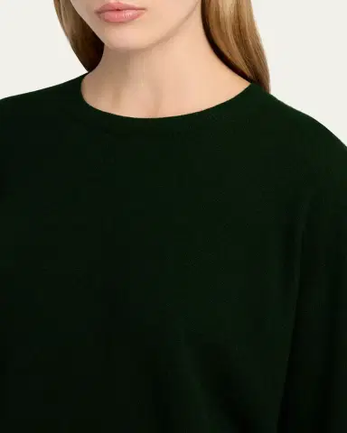 The Row Misael Cashmere Crewneck Sweater | Thumbnail 9 The Row Misael Cashmere Crewneck Sweater | Thumbnail 9