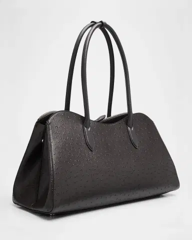Stella McCartney Ryder Vegan Ostrich Leather Shoulder Bag | Thumbnail 7 Stella McCartney Ryder Vegan Ostrich Leather Shoulder Bag | Thumbnail 7