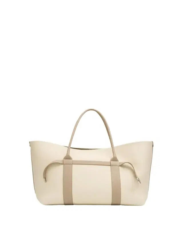 Ghiera Large Leather Shopper Tote Bag