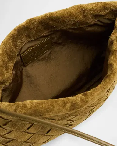 Bottega Veneta Small Suede Pouch Bag | Thumbnail 14