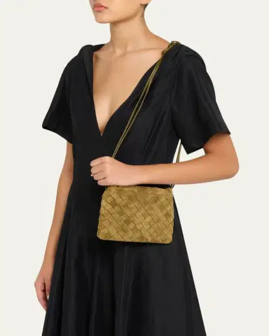 Bottega Veneta Small Suede Pouch Bag | Thumbnail 6