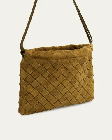 Bottega Veneta Small Suede Pouch Bag | Thumbnail 7