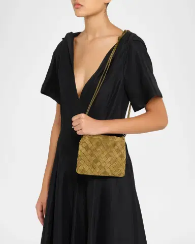 Bottega Veneta Small Suede Pouch Bag | Thumbnail 10