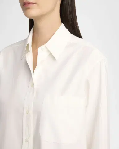The Row Gavina Cotton Poplin Button-Down Shirt | Thumbnail 9 The Row Gavina Cotton Poplin Button-Down Shirt | Thumbnail 9