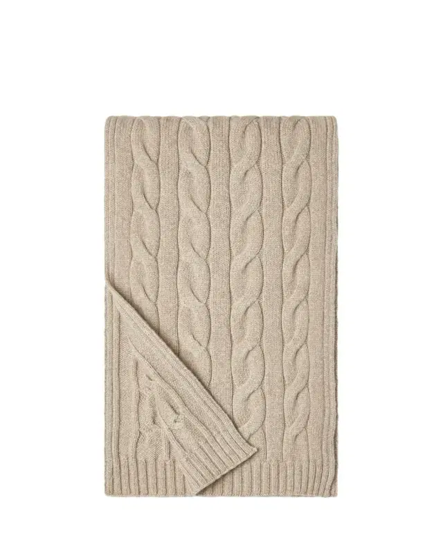 Loro Piana Napier Baby Cashmere Coarsehair Scarf