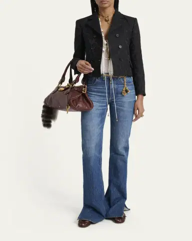 Chloé Ornamental Jacquard Top Coat | Thumbnail 2 Chloé Ornamental Jacquard Top Coat | Thumbnail 2