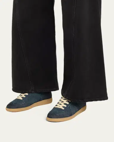Maison Margiela Replica Denim T-Toe Low-Top Sneakers | Thumbnail 2 Maison Margiela Replica Denim T-Toe Low-Top Sneakers | Thumbnail 2