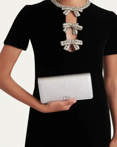 Valentino Garavani Mini Metallic Leather Crossbody Bag | Thumbnail 2 Valentino Garavani Mini Metallic Leather Crossbody Bag | Thumbnail 2