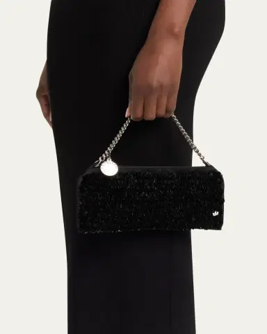 Stella McCartney Falabella Mini Sequin Evening Top-Handle Bag | Thumbnail 2 Stella McCartney Falabella Mini Sequin Evening Top-Handle Bag | Thumbnail 2