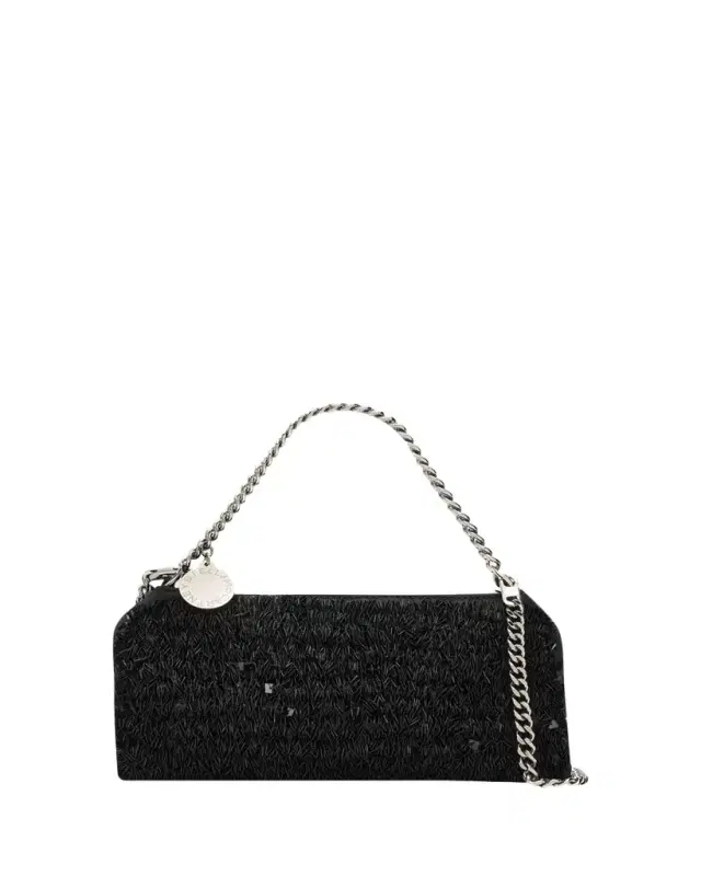Stella McCartney Falabella Mini Sequin Evening Top-Handle Bag
