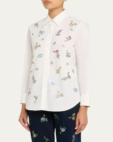 Libertine Joy And Mirth Embellished New Classic Shirt | Thumbnail 4 Libertine Joy And Mirth Embellished New Classic Shirt | Thumbnail 4